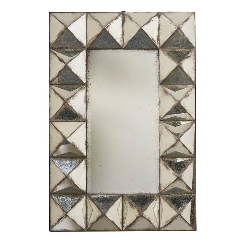 Tawny Flat Solid Wood Wall Mirror