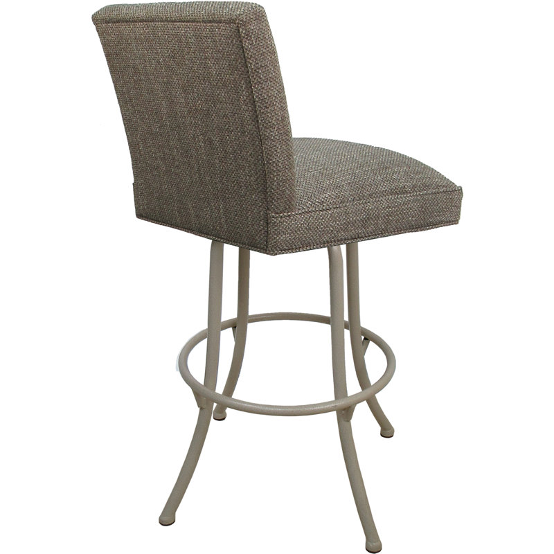 Cuve, Black, Brun / Beige, Tabouret de bar (siège d’une hauteur de 34 po)