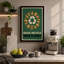 Reuse Recycle Save Planet Retro - Wrapped Canvas-433421668-433421694