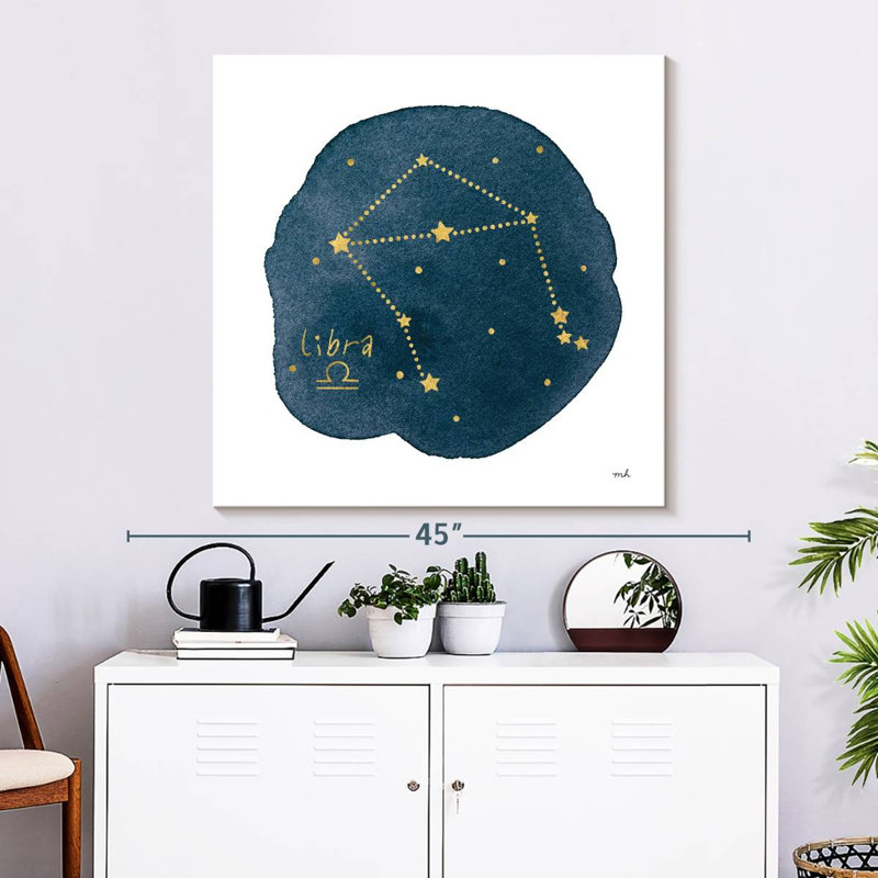 Adella Horoscope Libra, 33" H x 33" W