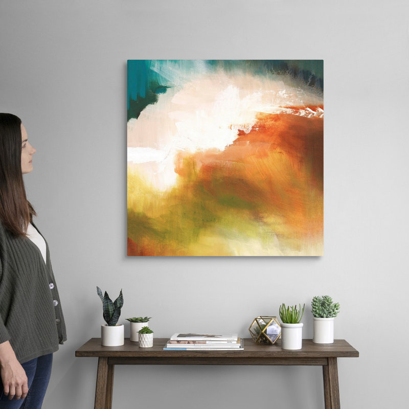 Reproduction d'art sur toile, Toile tendue, H 30 po x l 30 po x P 1,25 po