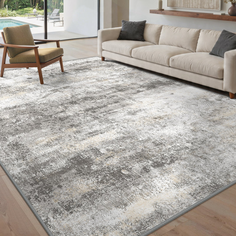 Tapis gris / beige Pavelina, Grey/Beige, Rectangulaire 8 pi x 10 pi