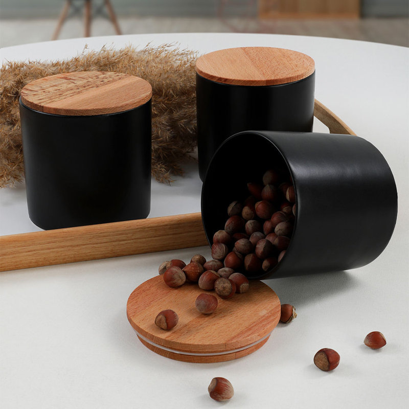 Stoneware Canister - Set of 3