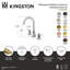 Robinet de salle de bain espacé Nuvo Fusion avec ensemble de bonde-439032622