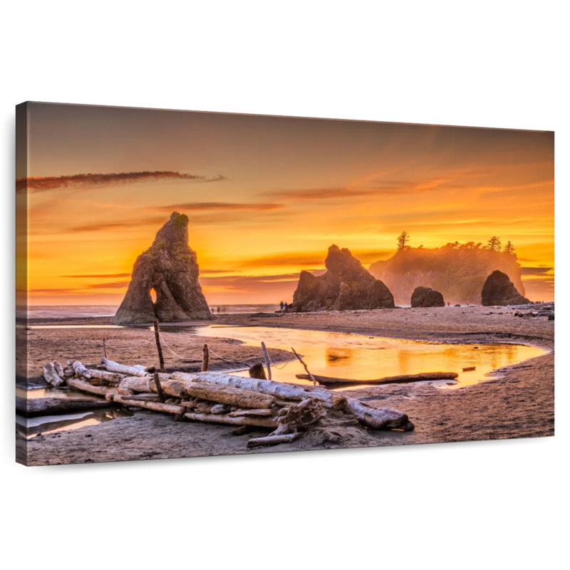 Gillard Olympic National Park I, 34" H x 51" W