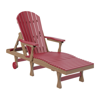 Comfo Back Outdoor Chaise Lounge