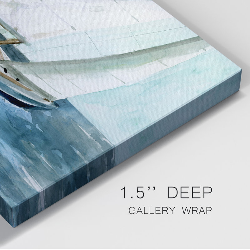 Voile Delray - peinture sur toile tendue, H 36 po x l 24 po x P 1 po