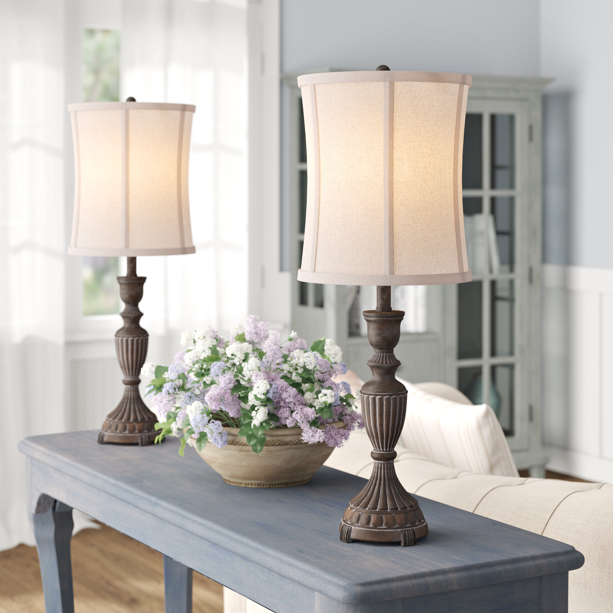 Ophelia & Co. Lansdale Table Lamp Set & Reviews | Wayfair