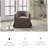 Upholstered Swivel Barrel Chair Set Of 2-394980532