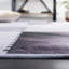 Tapis gris clair en polyester tissé à la machine Brenndan-1415331343