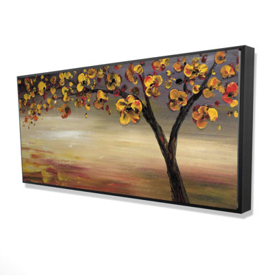 Fall Tree Print On Canvas