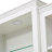 78.75'' Tall 3-Pieces Bookcase, Display Cabinet with 5 Colors Adjustable LED Ceiling Light-183662917