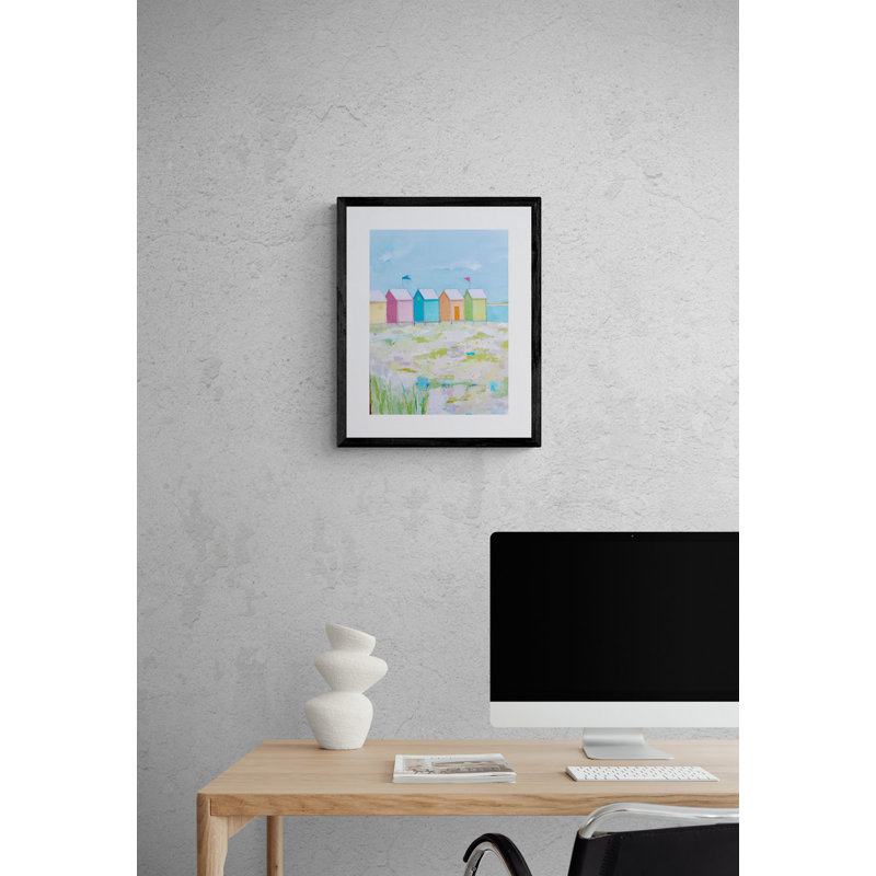 Cabanas Framed Print