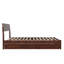 Norla Twin XL Wood Platform Bed with Footboard and Twin XL Trundle, White-113674733-113674731