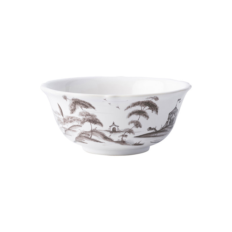 Country Estate Cereal/Ice Cream Bowl, Flint Gray