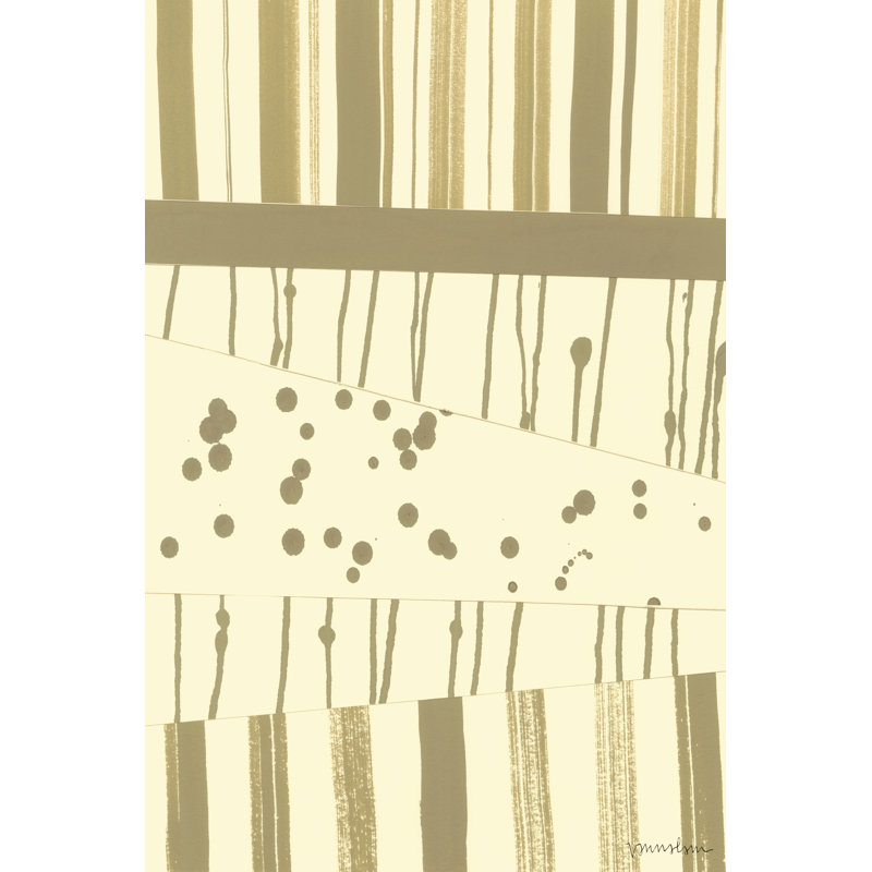 Papyrus Collage II - Wrapped Canvas Print, 46cm H x 30cm W x 3.8cm D