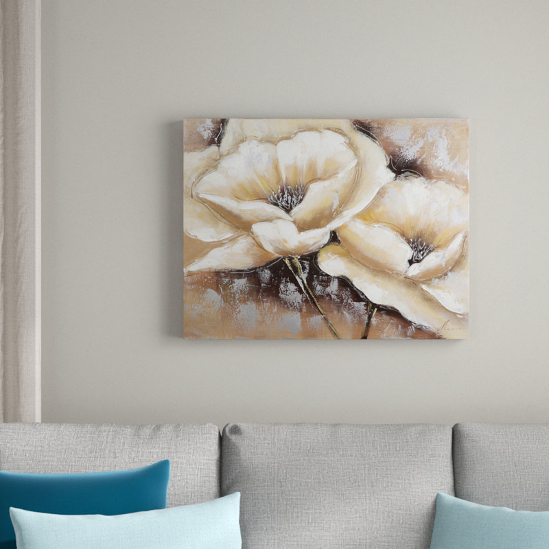 « full fleuri i »-impression sur toile tendue paiting