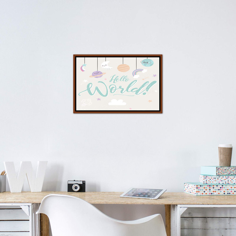«Baby Beyond Cute I» par Angela Nikeas - impression d'art graphique, H 18 po x l 26 po x P 1,5 po, Pas de tapis