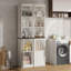 178.5cm H x 45.5cm W Composite Bookcase