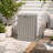 55 Gallon Resin Deck Box, Lockable Outdoor Storage For Package Delivery Patio Yard Organizer-128767924