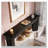 Wooden Console Table with V-Shaped Stable Base