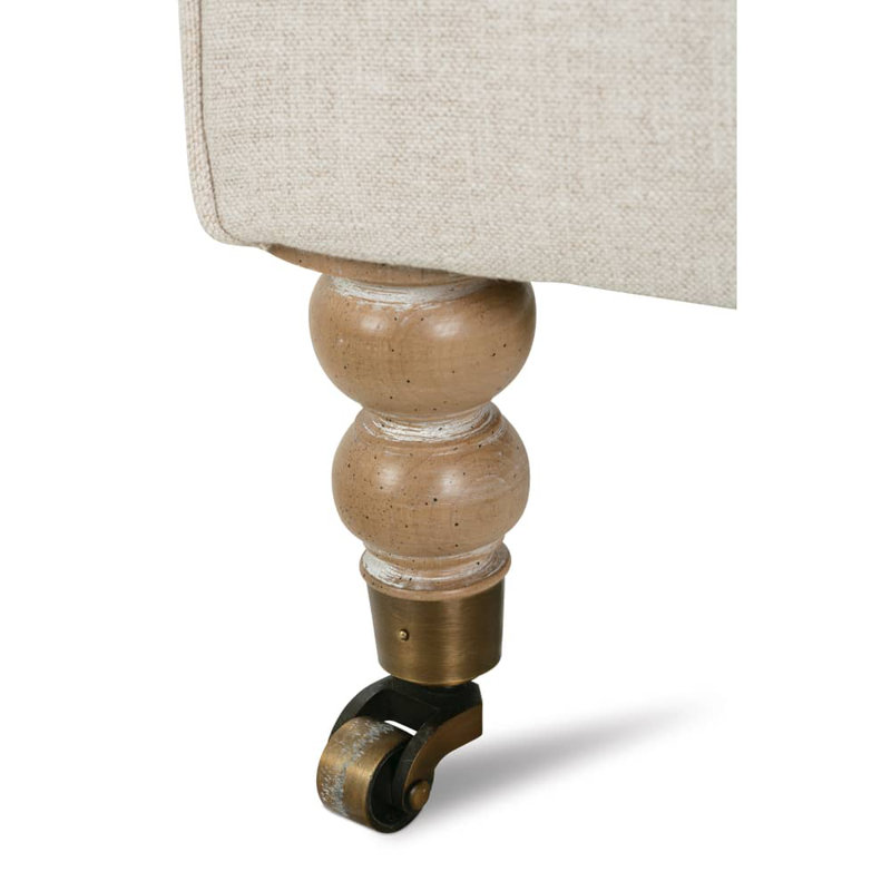 Madeline Armchair, Washed Oak, Straw (BU102-28)