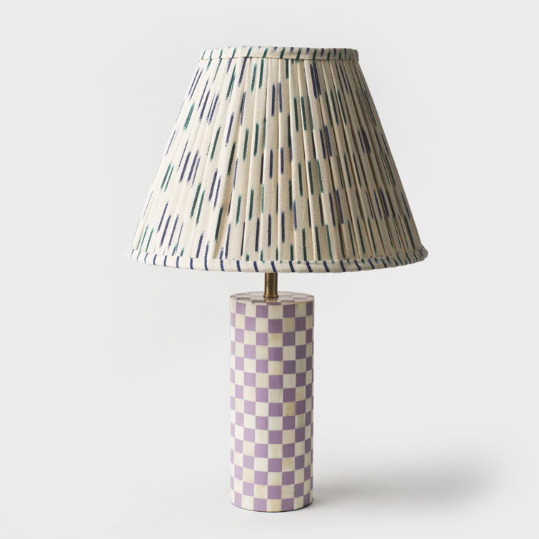 Zoarah 17.25" Pink Table Lamp (INCOMPLETE, Missing Shade) 