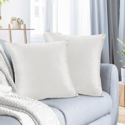 Nestl Velvet Decorative Throw Pillow Cover 2-Pack