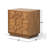 Corwin 2-Drawer Carved Wood  Nightstand