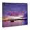Art mural sur toile, "Distant Bateaux at Sunset" par Dennis Frates