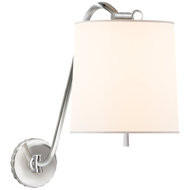Barbara Barry Understudy Sconce, Polished Nickel