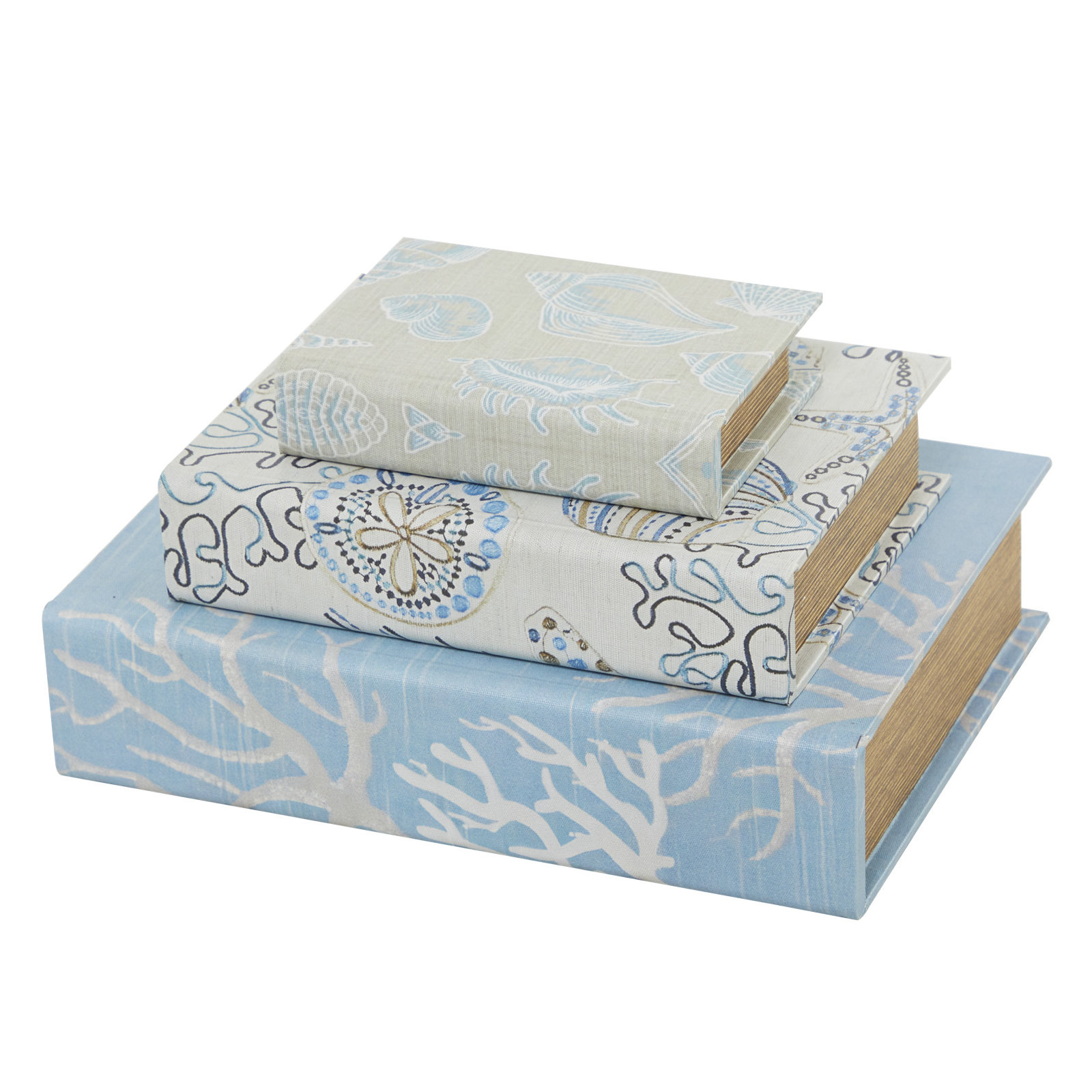 3 - Piece Paper Book Box
