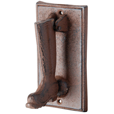 Cast Iron Doorknocker (Boot)