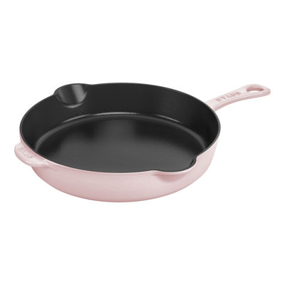 Staub Cast Iron Fry Pan - Peony Pink