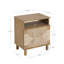 Table de chevet Claudinette en bois fabriqué