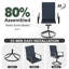 Ensemble de 2 chaises d'extérieur pivotantes pour l'extérieur-1360830456