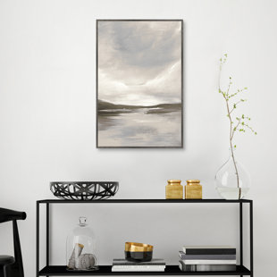 «Abstract Sky B» par Willowbrook, art mural encadré