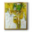 Toile encadrée de qualité supérieure Golden Foliage I - prête à être accrochée-971932906-971932901