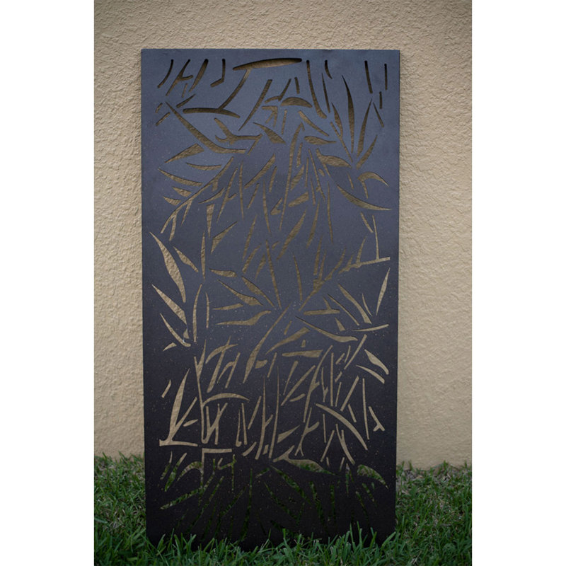 Jungle Metal Privacy Screen, 6 ft. H x 3 ft. W