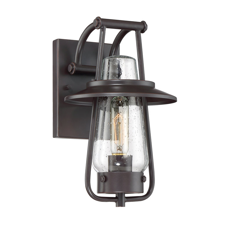 Lanterne murale d'extérieur Edwyn, H 13 po x l 7,75 po x P 8,5 po