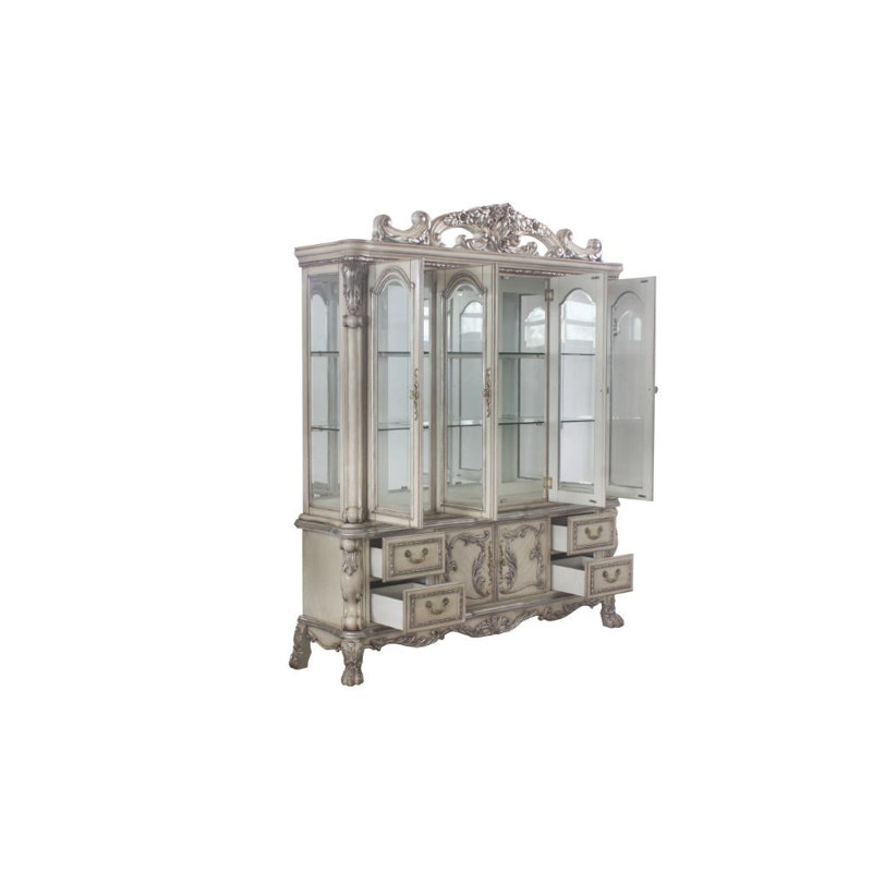Hutch dresser, Blanc os rétro