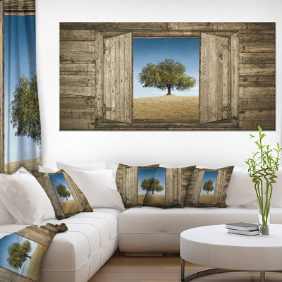 «Window Open to Solitaire Tree», impression