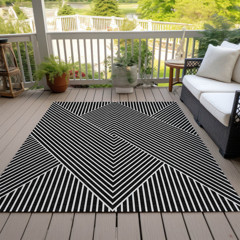 Pentagia Area Rug, Rectangle 8' x 10'