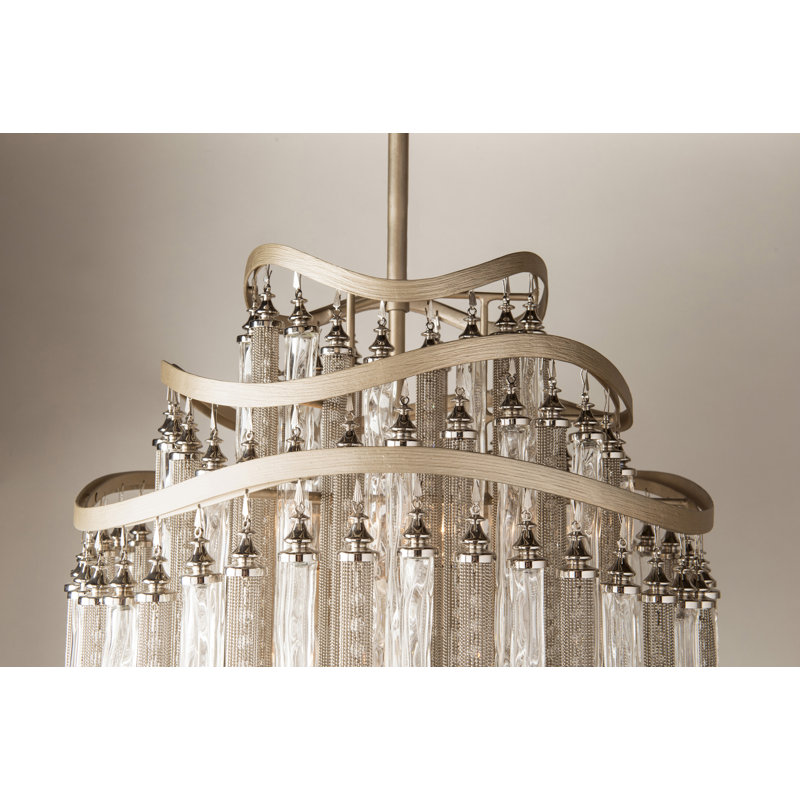 Chimera 3-Light Unique / Statement Tiered Chandelier