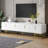 TV Stand With Metal Legs And Gold Handles For Tvs Up To 80'', Media Console Table-412599843