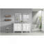 Ensemble de meuble-lavabo 60 po avec lavabo double 60 po, lavabo en céramique, portes à fermeture en douceur avec tablette, tiroir de rangement, blanc-1608226418