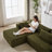 Modern Upholstered Boneless Sectional Sofa Couch Set, Modular L Shaped Sectional Living Room Sofa Set with 6 Pillows, Free Combination Sofa Couch for Living Room, Bedroom-761997190-767926629