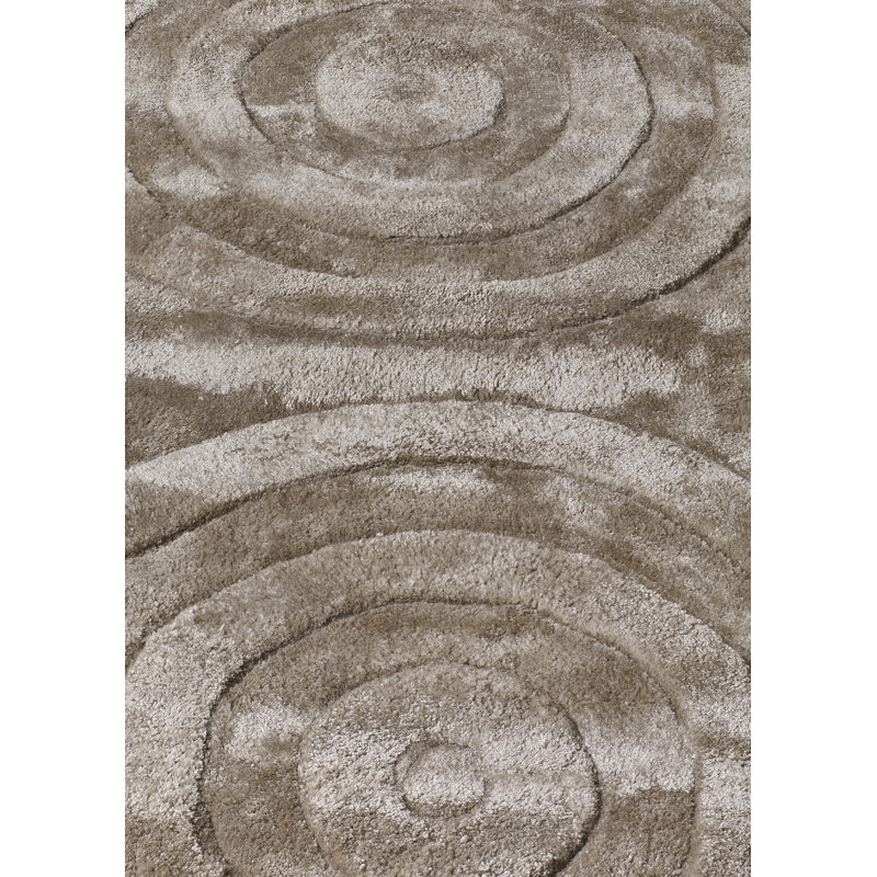 Duboce Rectangle Abstract Area Rug, Rectangle 170 x 240 cm