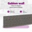 Panier en gabion avec couvercle Vidaxl