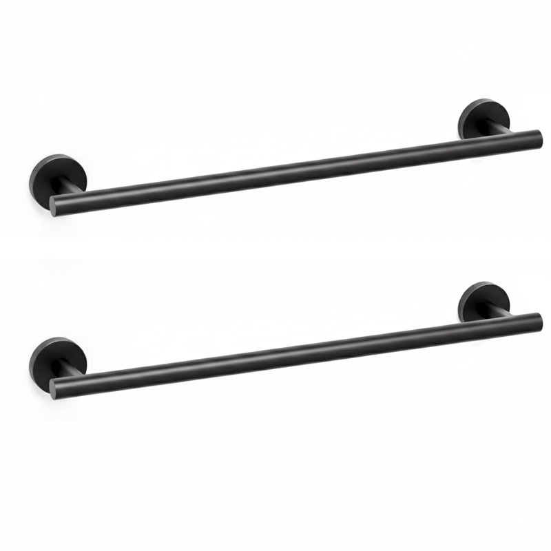 30'' Wall Mounted Towel Bar Towel Holder in Stainless Steel - 2 PACK